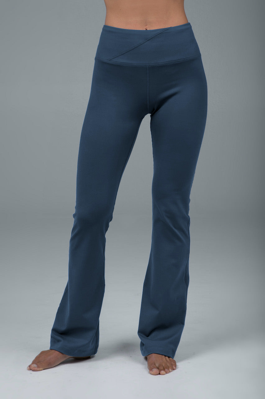 ULTRA HIGH WAIST GODDESS BOOTCUT: SLATE BLUE